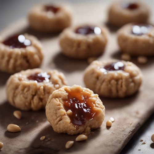 Peanut Butter Jam Thumbprints