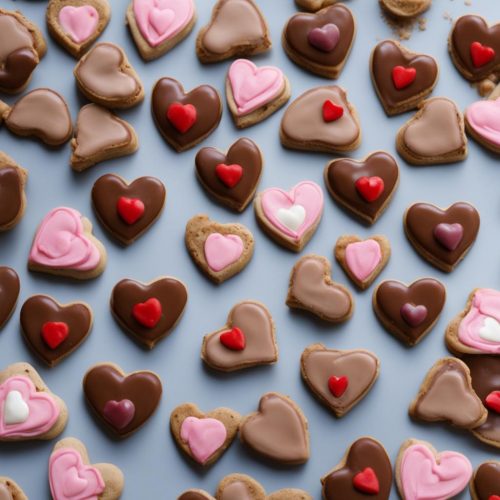 Peanut Butter Valentine’s Day Cookies