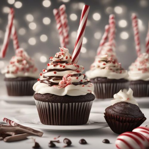 Peppermint Mocha Cupcakes