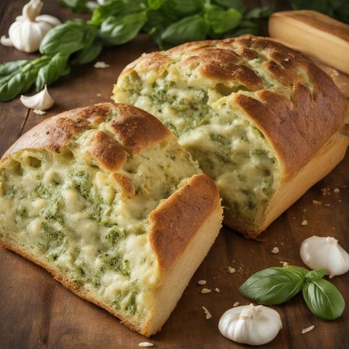 Pesto Pull-Apart Bread