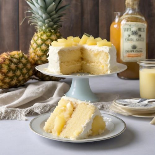 Pineapple Coconut Cake