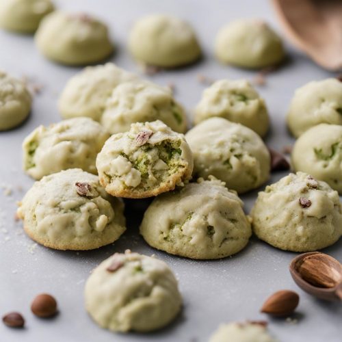 Pistachio Drop Cookies