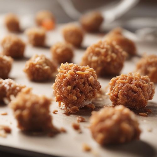 Pretzel Crusted Chicken Bites