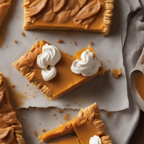 Pumpkin Slab Pie