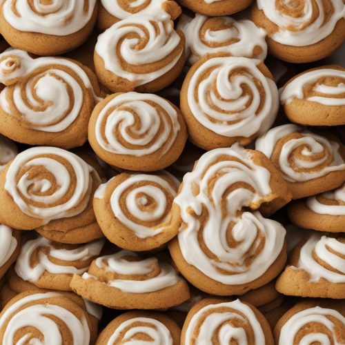 Pumpkin Spice Roll Cookies