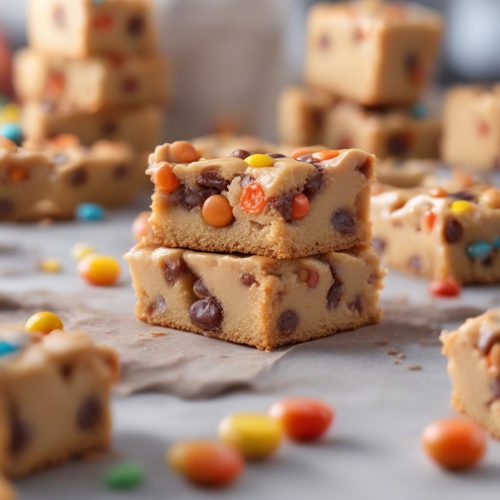 Peanut Butter Blondies
