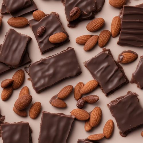 Salted Dark Chocolate Almond Toffee