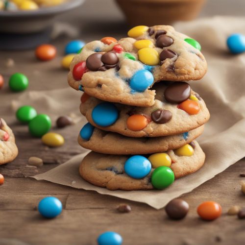 Soft-Baked M&M Cookies