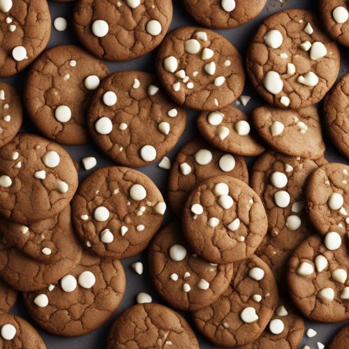 Soft White Chocolate Chip Molasses Cookies