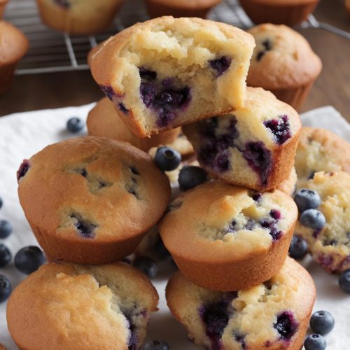 Sparkling Jumbo Blueberry Muffins