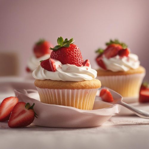 Strawberry Shortcake Cupcakes