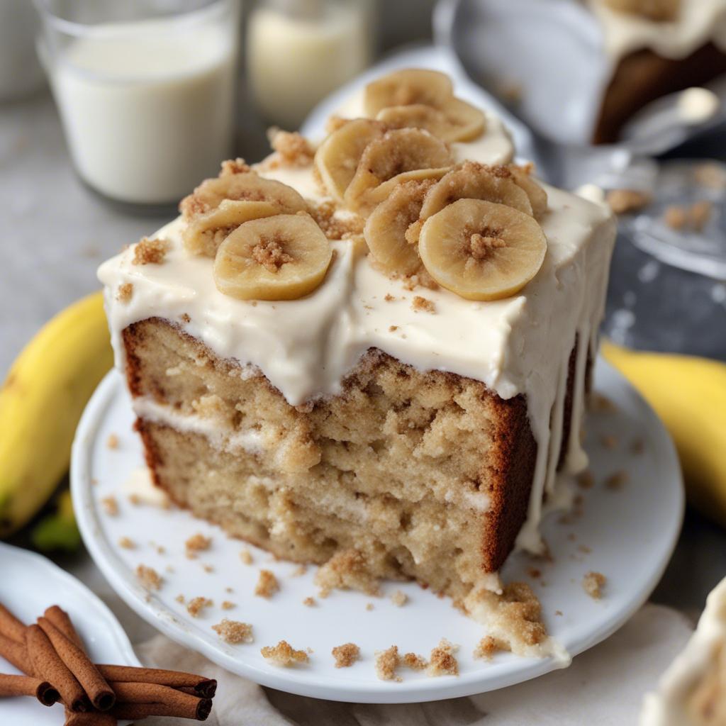 The Best Banana Cake - Recipe Tweets