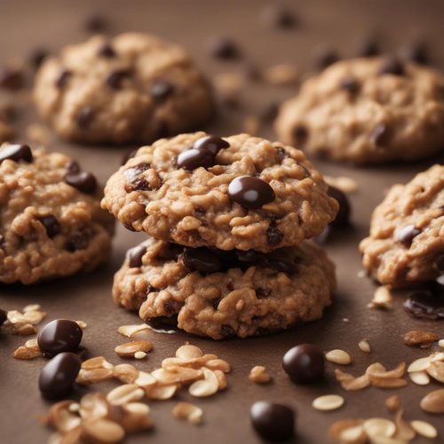 Thick Oatmeal Raisinet Cookies